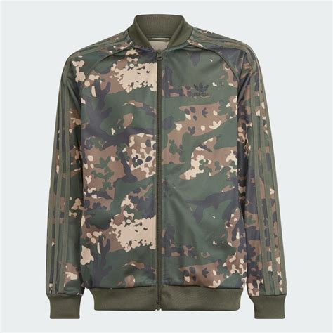 adidas camo sst track top jacke herren